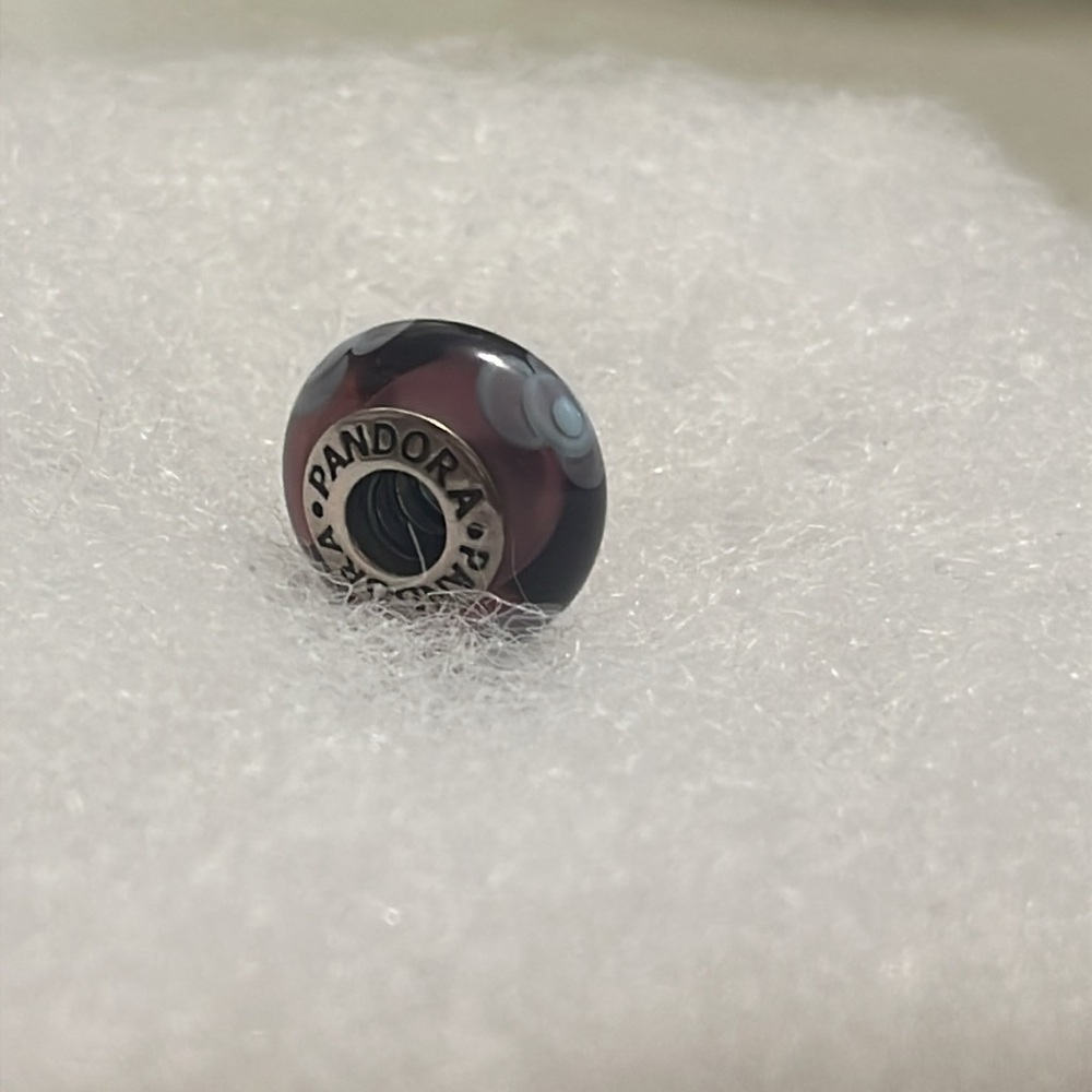 3/$18 Pandora Sterling silver 925 ale Charm floral Bead - Picture 8 of 9